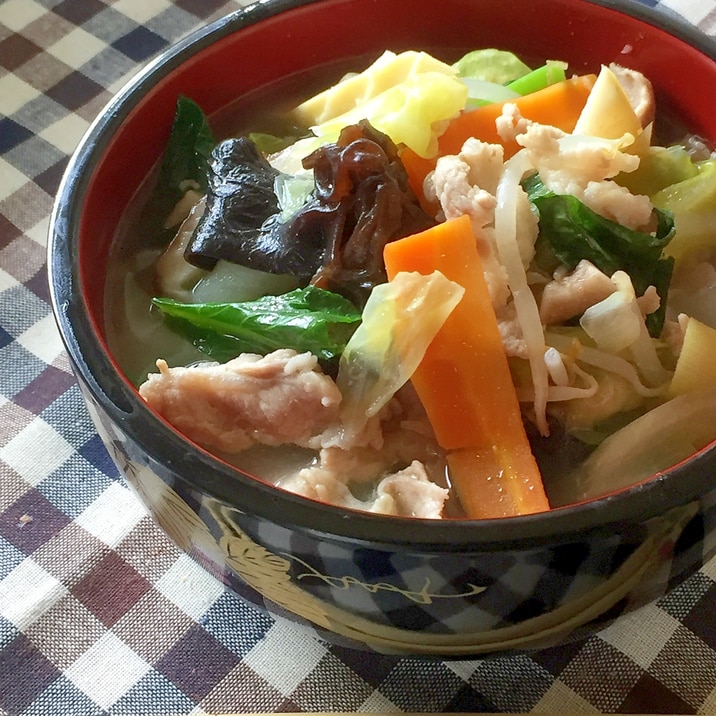野菜不足解消 野菜たっぷりタンメン レシピ 作り方 By みさきらりんず 楽天レシピ 野菜不足解消 野菜たっぷりタンメン レシピ 作り方 By みさきらりんず 楽天レシピ